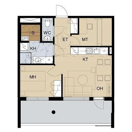 Chalets, Ski-in Ski-out, 2 Pass